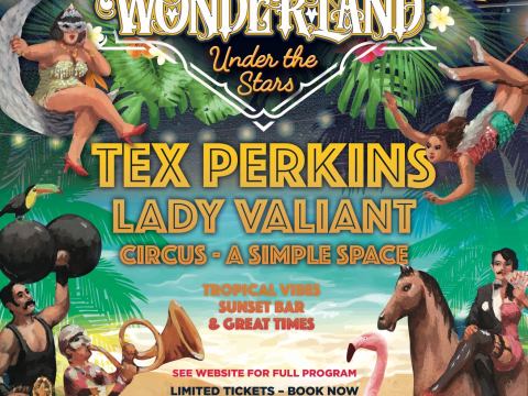 wonderland spiegeltent port douglas