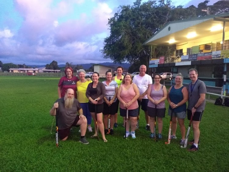 Local Sport / Keeping active with walking hockey