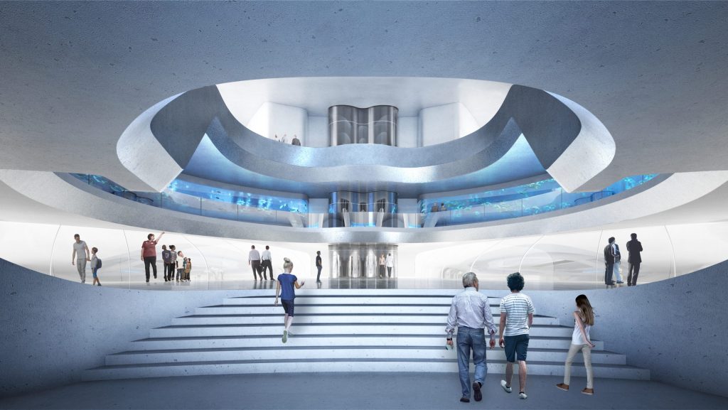 coral biobank entry plaza