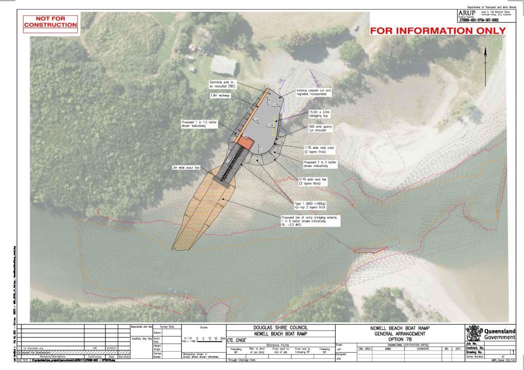 newell beach ramp design