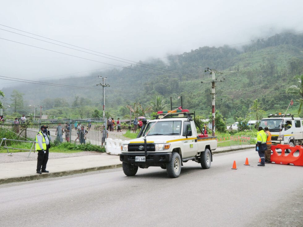 ok tedi security check
