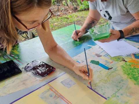 reflections mural mossman support services