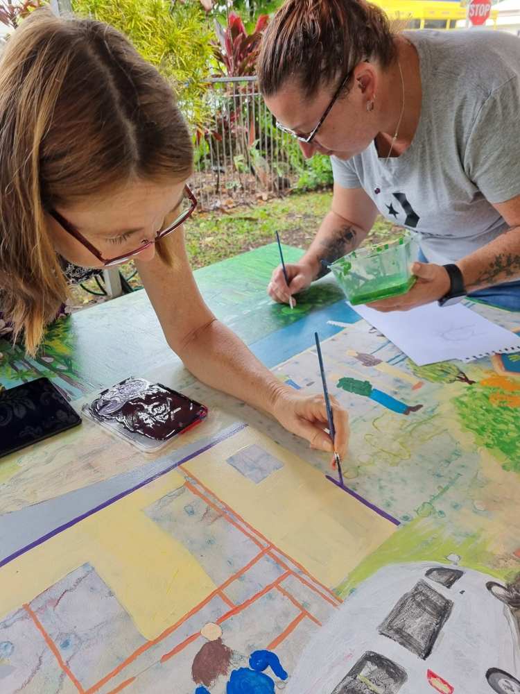 reflections mural mossman support services