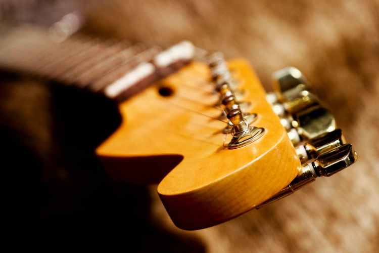 The Week/End Guide electric guitar turners in close up photography